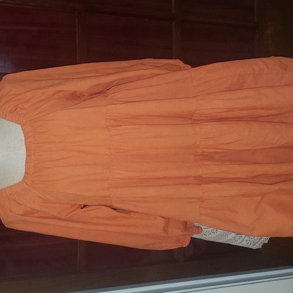 NWT Women's Puff Long Sleeve Tiered Dress - Universal Thread Target - Picture 3 of 6